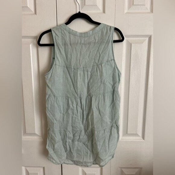 Sigrid Olsen linen blouse - Picture 5 of 7